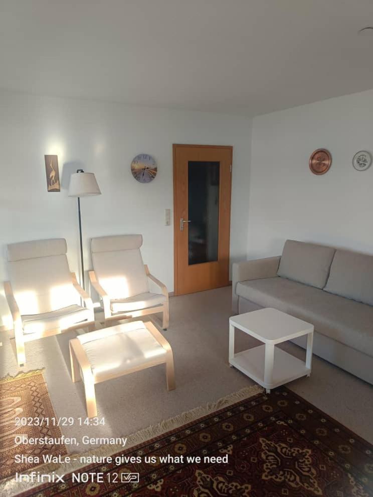 Allgaeu Vibes - Fusslaeufige Erreichbarkeit Vom Bahnhof, Mit Aussicht, Wettergeschuetzter Balkon Oberstaufen Zewnętrze zdjęcie