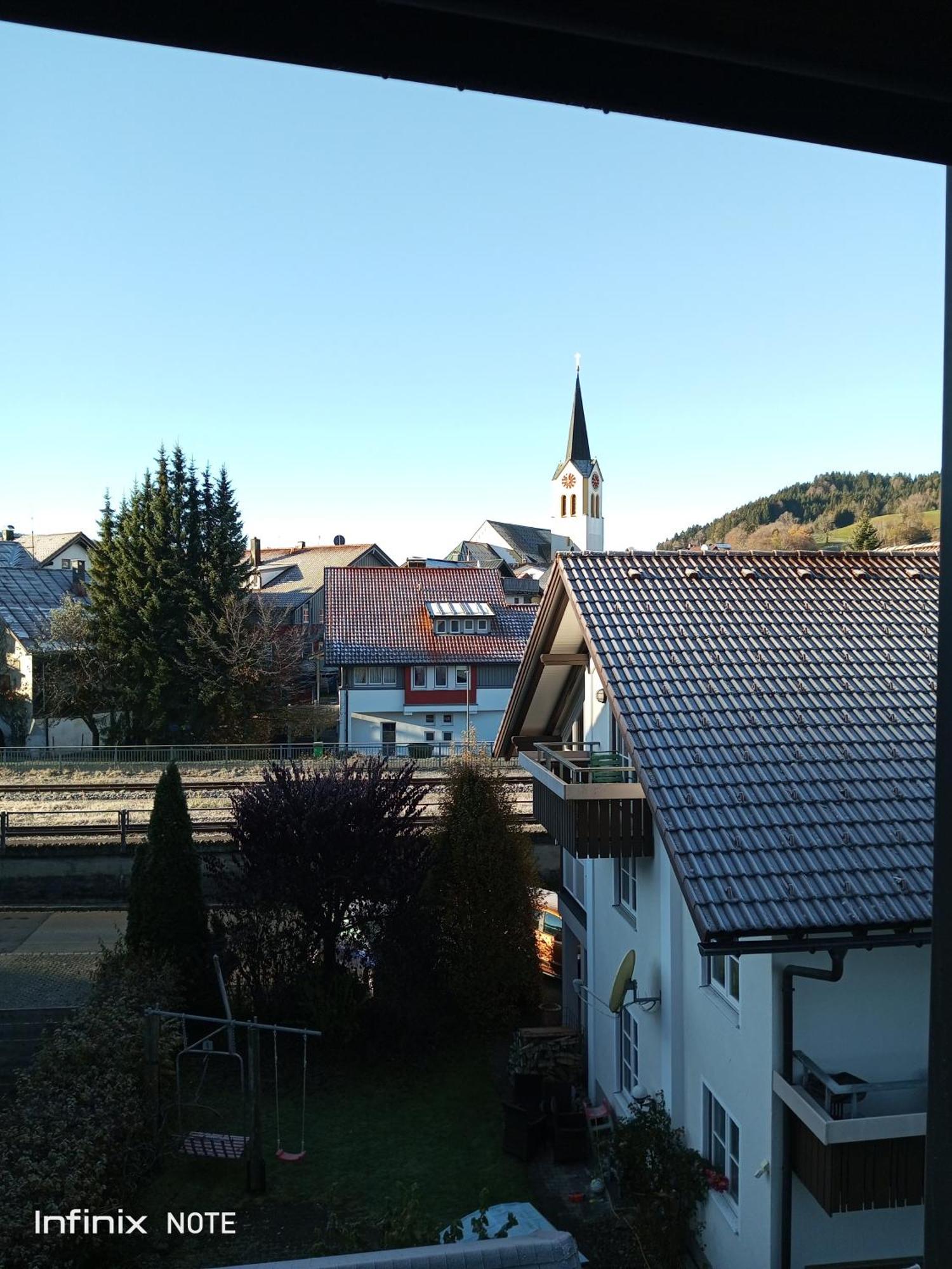 Allgaeu Vibes - Fusslaeufige Erreichbarkeit Vom Bahnhof, Mit Aussicht, Wettergeschuetzter Balkon Oberstaufen Zewnętrze zdjęcie